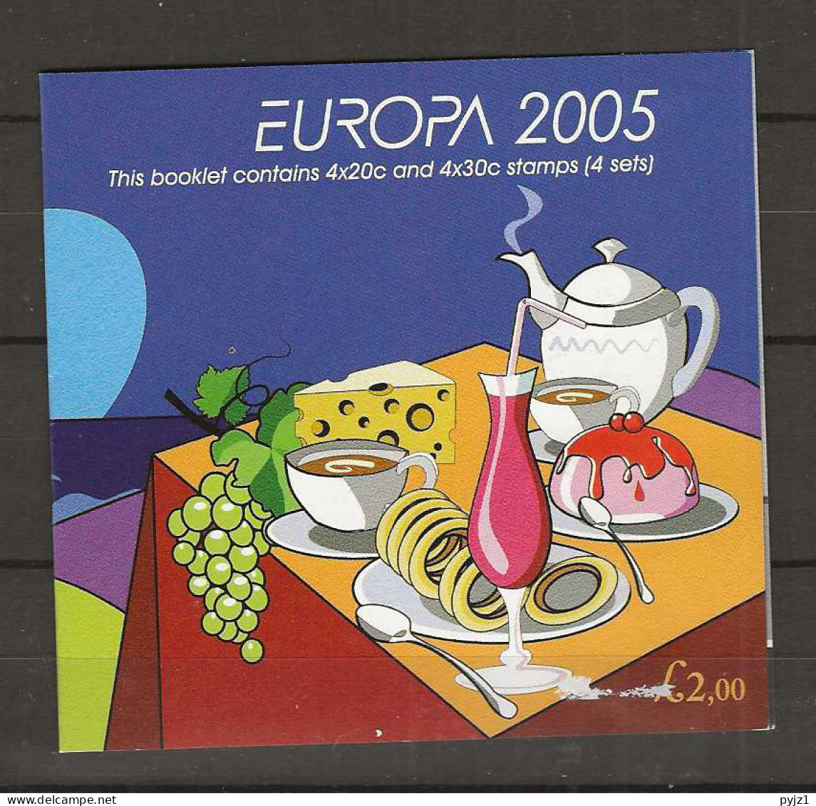 2005 MNH Cyprus Booklet Postfris** - 2005