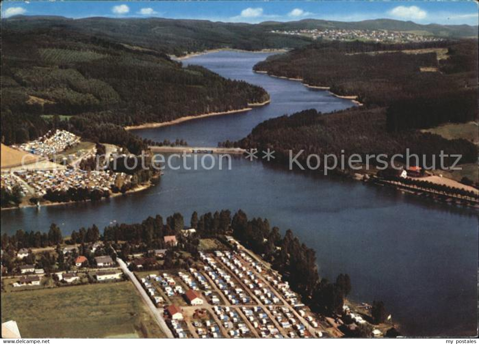 72417473 Sorpesee Sauerland Fliegeraufnahme See Mit Camping Sundern (Sauerland) - Sundern