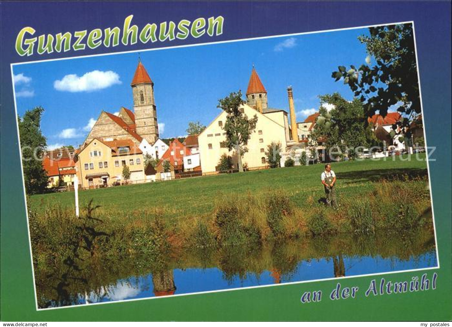 72417094 Gunzenhausen Altmuehlsee Partie An Der Altmuehl Gunzenhausen - Gunzenhausen