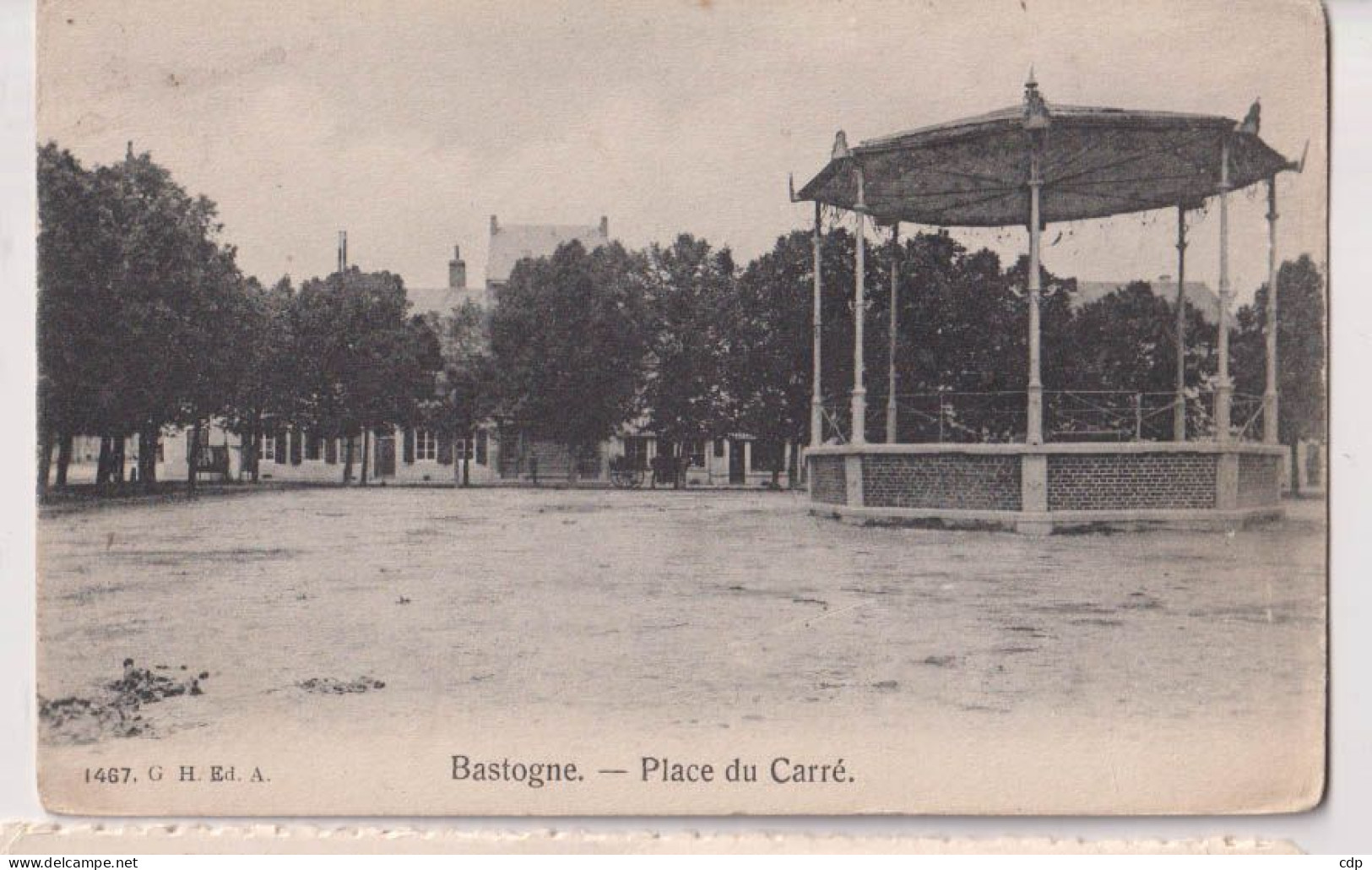 Cpa Bastogne   Kiosque  1918 - Bastogne
