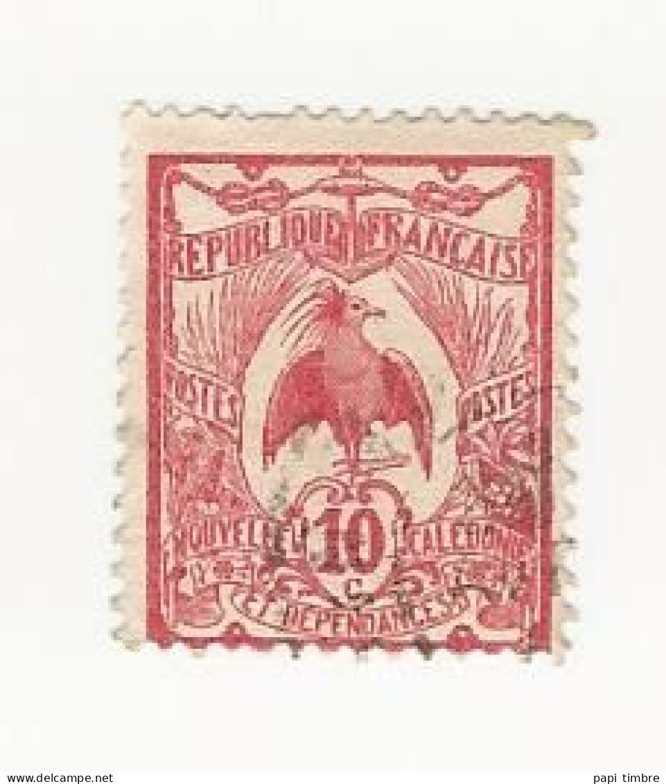 Nouvelle Calédonie - 1905-07 Cagou - N° 92 Oblitéré - Oblitérés
