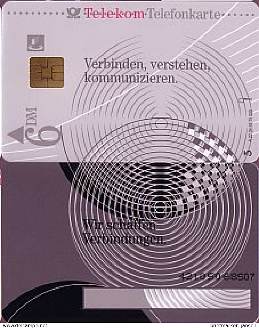 Telefonkarte A 27 09.92 Verbinden, Verstehen, ..., DD 4210, Aufl. 75000 - Unclassified