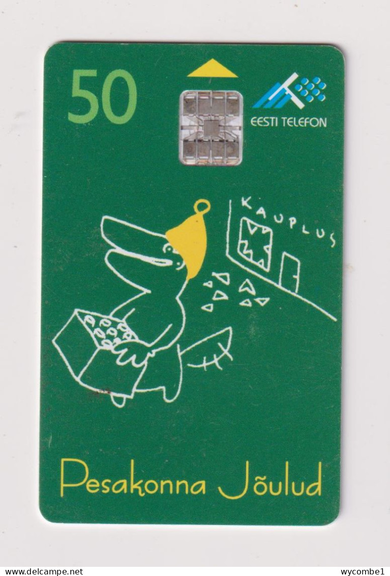 ESTONIA - Pesakonna Joulud Chip Phonecard - Estonie