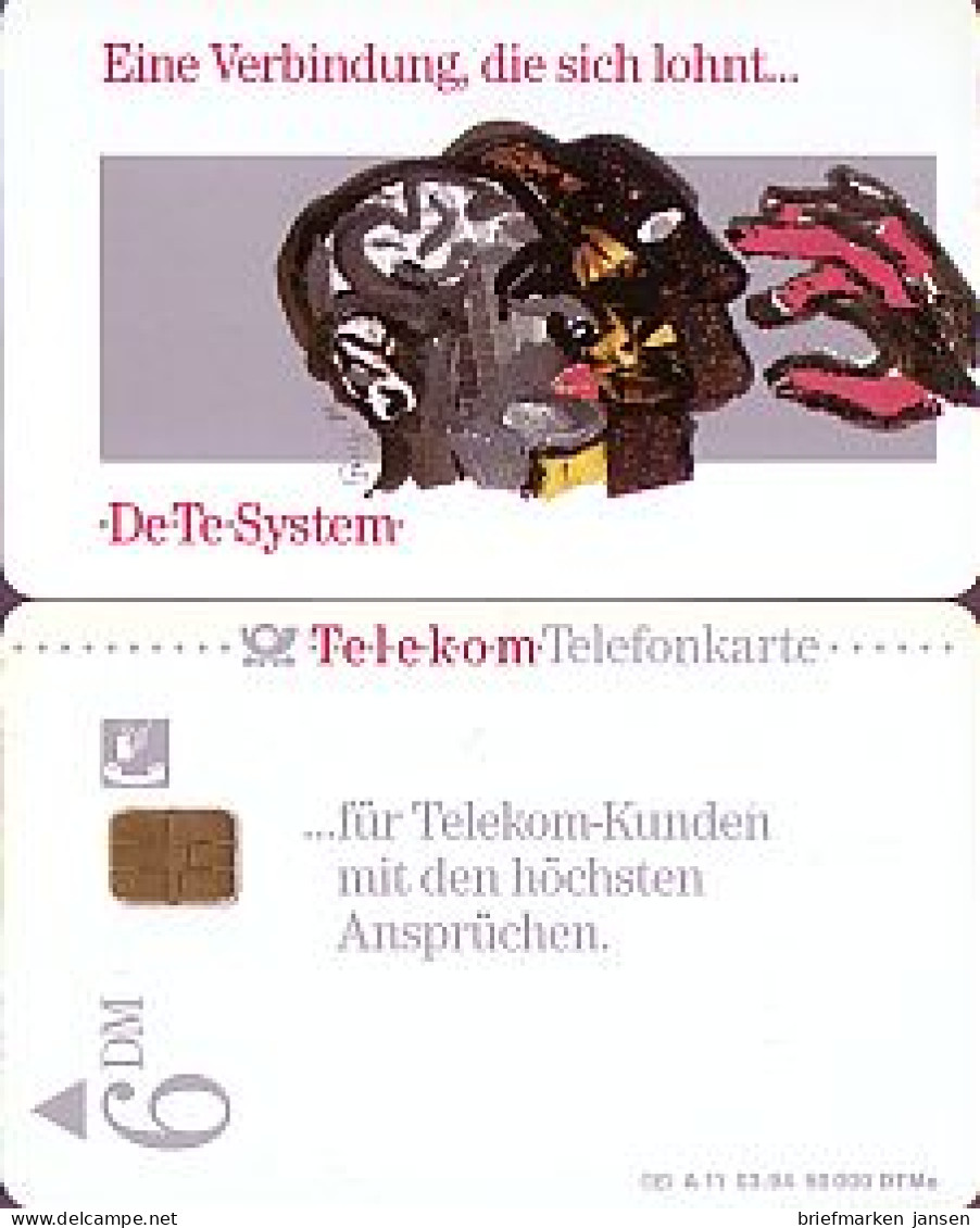 Telefonkarte A 11 03.94 DeTeSystem, DD 1403, Aufl. 50000 - Unclassified