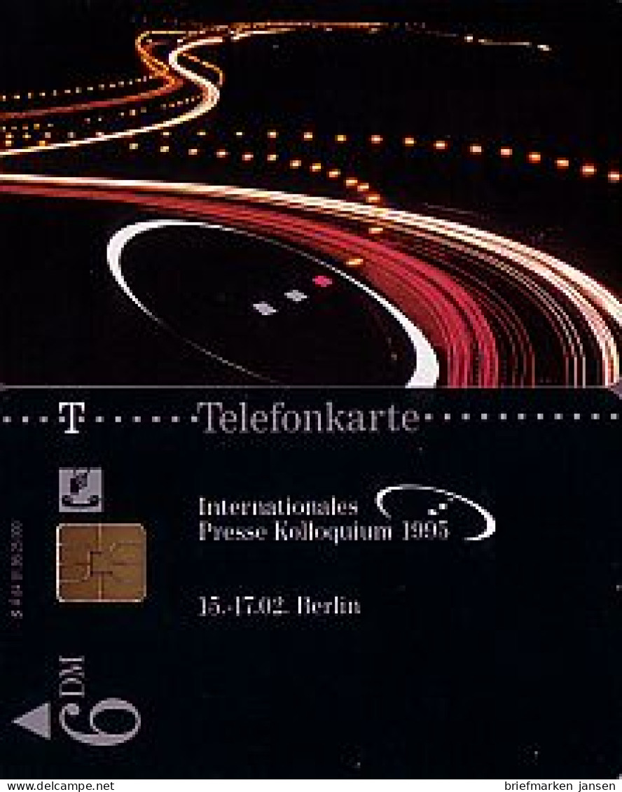 Telefonkarte A 04 01.95 Int. Presse Kolloquium 90 DD 4501, Aufl. 25000 - Unclassified