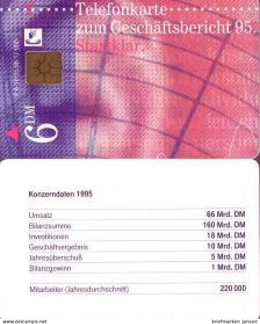 Telefonkarte A 10 05.96 Geschäftsbericht 90 DD 3605, Aufl. 17000 - Unclassified