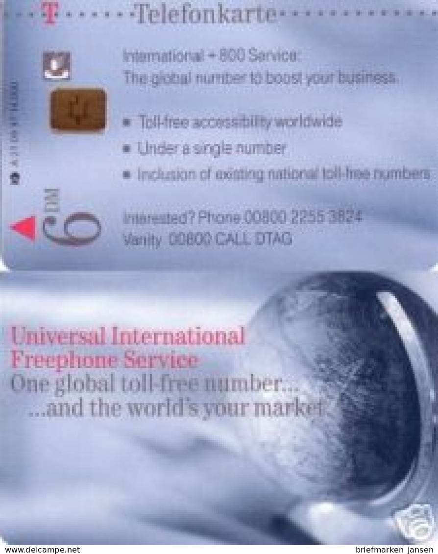 Telefonkarte A 21 09.97 UIFS (englisch), DD 5709, Aufl. 14000 - Unclassified