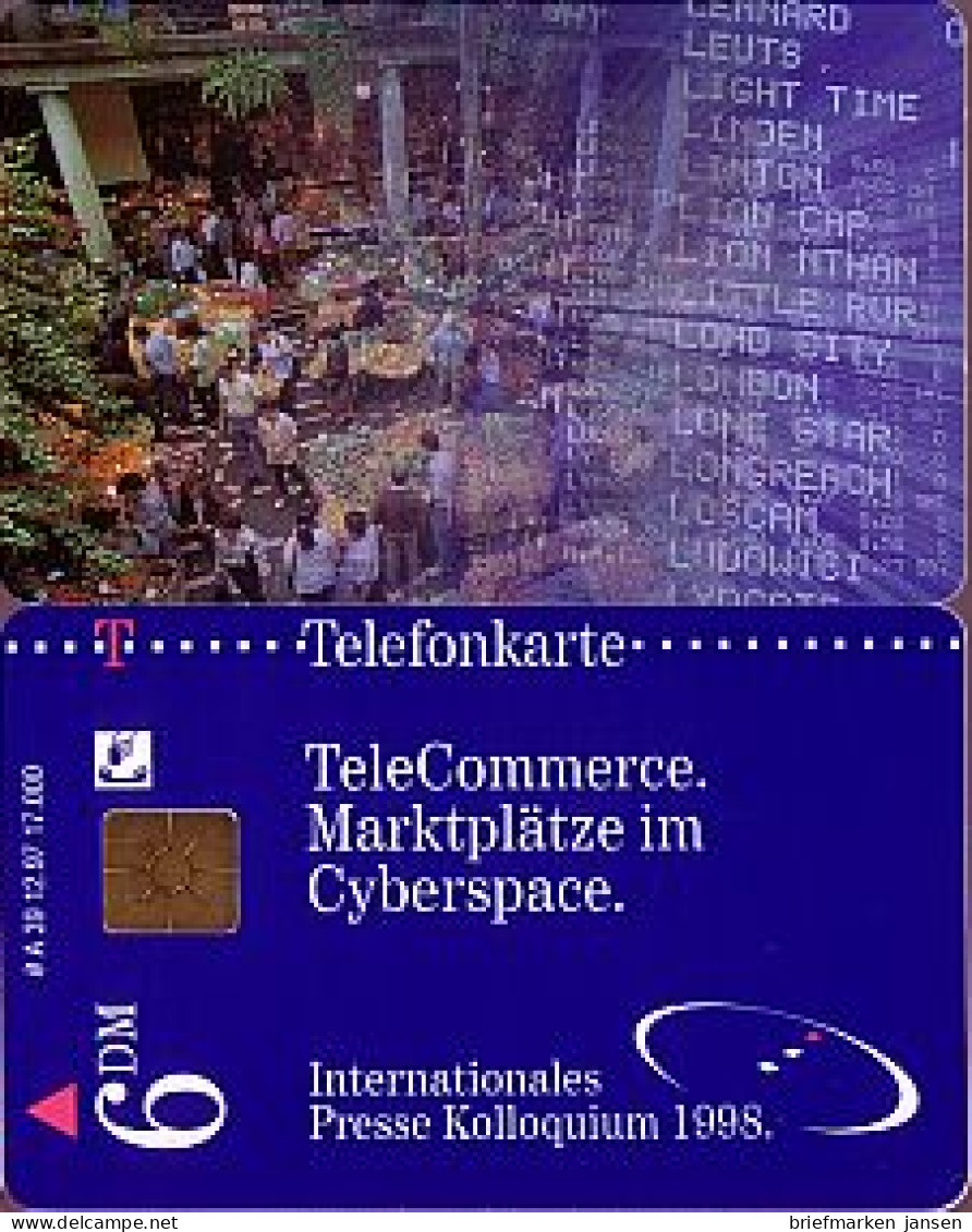 Telefonkarte A 39 12.97 TeleCommerce, Modul 20, DD 3712, Aufl. 17000 - Unclassified