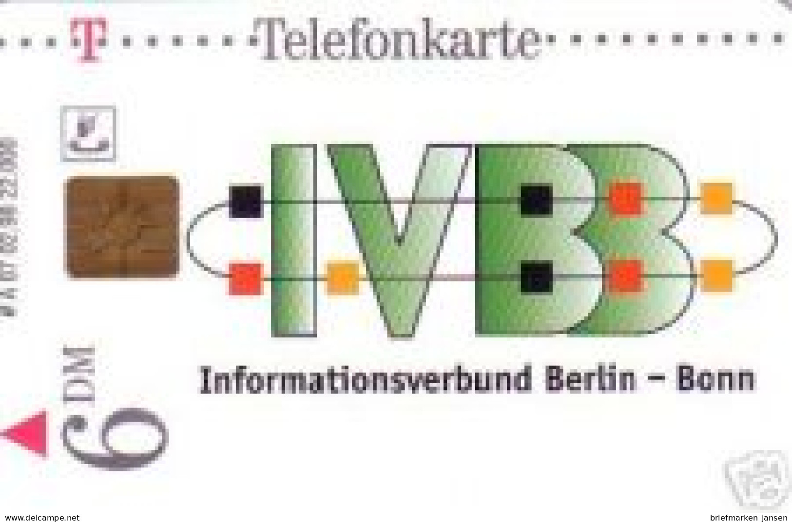 Telefonkarte A 07 02.98 Informationsverbund Bonn-Berlin, DD 3802, Aufl. 22000 - Unclassified