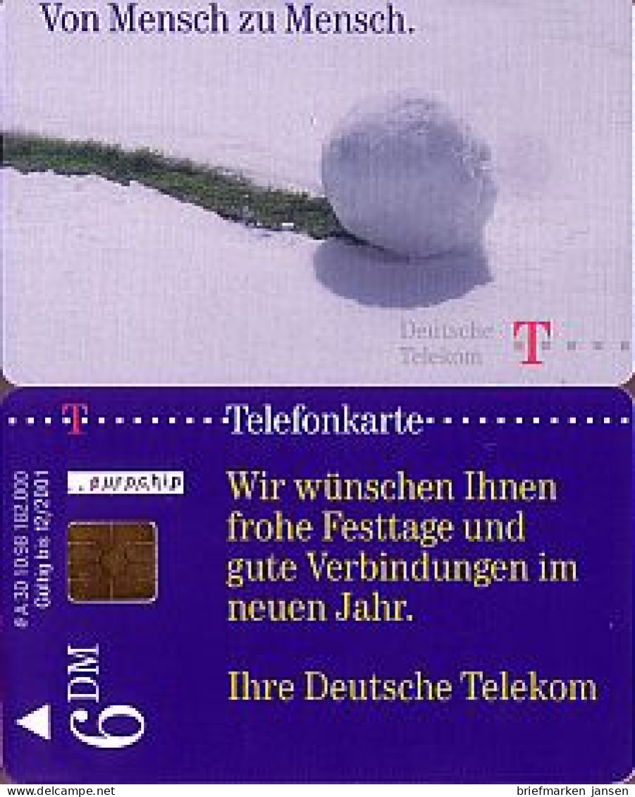 Telefonkarte A 30 10.98 Von Mensch Zu Mensch, Modul 20, DD 3810, Aufl. 182000 - Unclassified