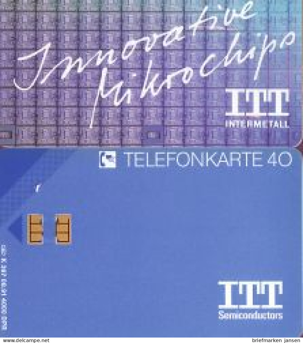 Telefonkarte K 397 08.91 ITT - Unclassified