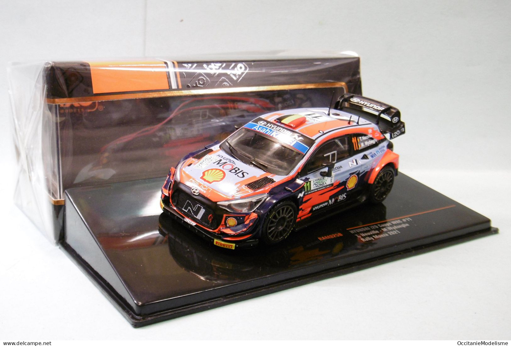 Ixo - HYUNDAI I20 Coupe WRC #11 Rally Monza 2021 Neuville - Wydaeghe Réf. RAM825B NBO Neuf 1/43 - Ixo