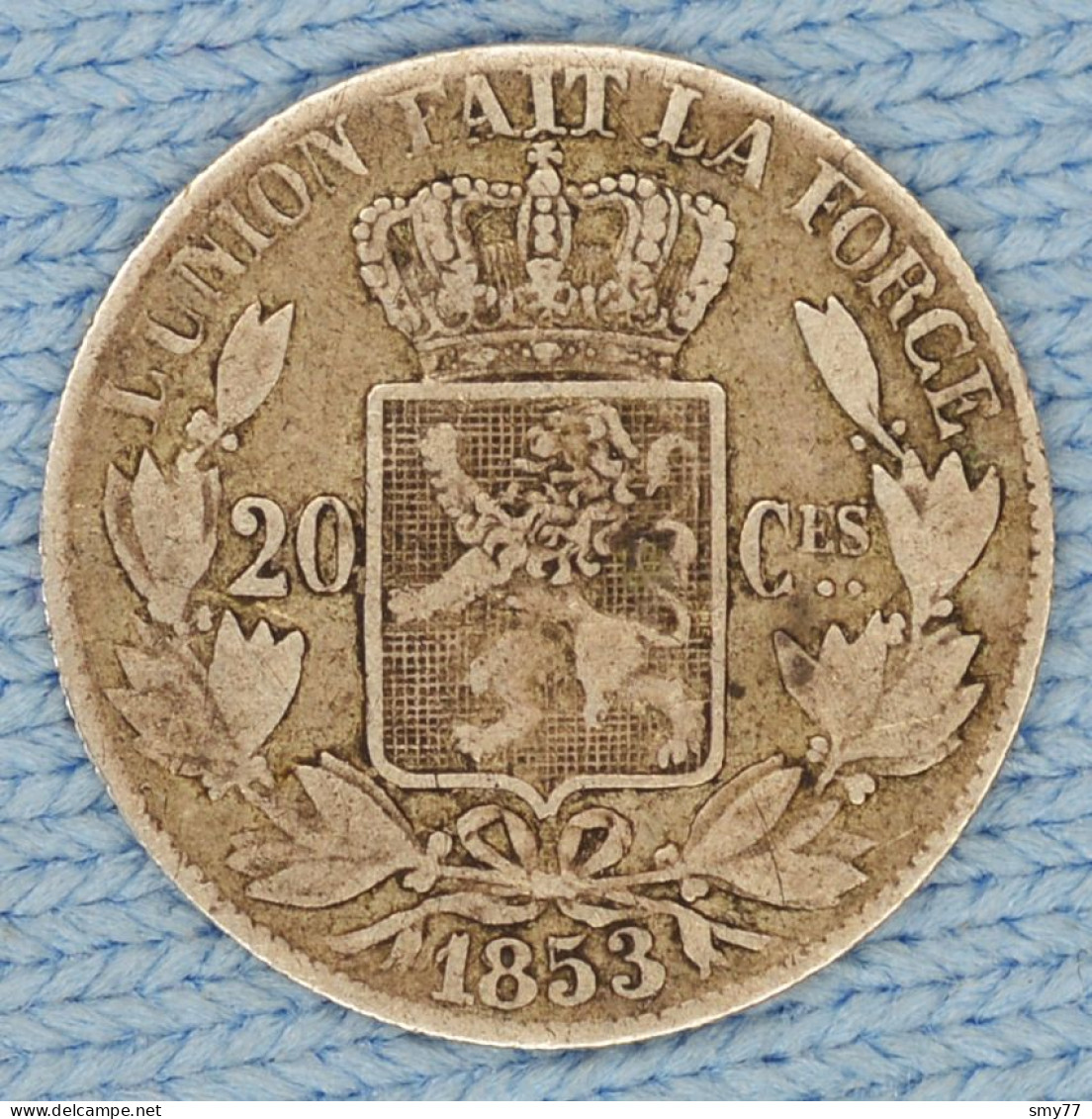 Belgique / Belgium • 20 Centimes 1853 [24-100] - 20 Centimes