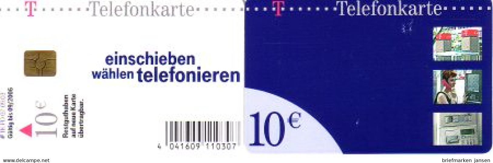 Telefonkarte PD 02 01.03 Einschieben . Blau, DD 5301 Modul 37 Fluoreszier. Orga - Sin Clasificación
