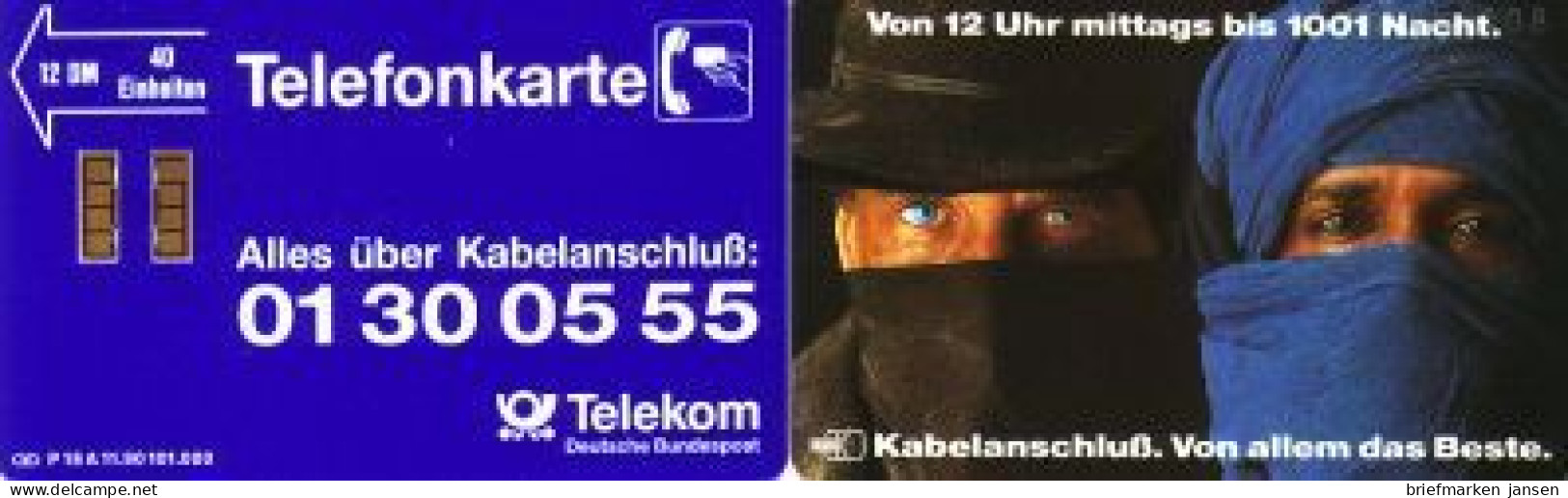 Telefonkarte P 18A 11.90 Von 12 Uhr Mittags Bis 1001 Nacht, DD 1101 - Sin Clasificación