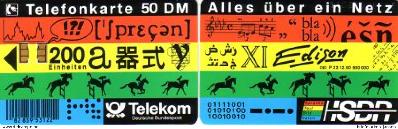 Telefonkarte P 23 12.90 ISDN, DD 1103 Modul 11 - Sin Clasificación