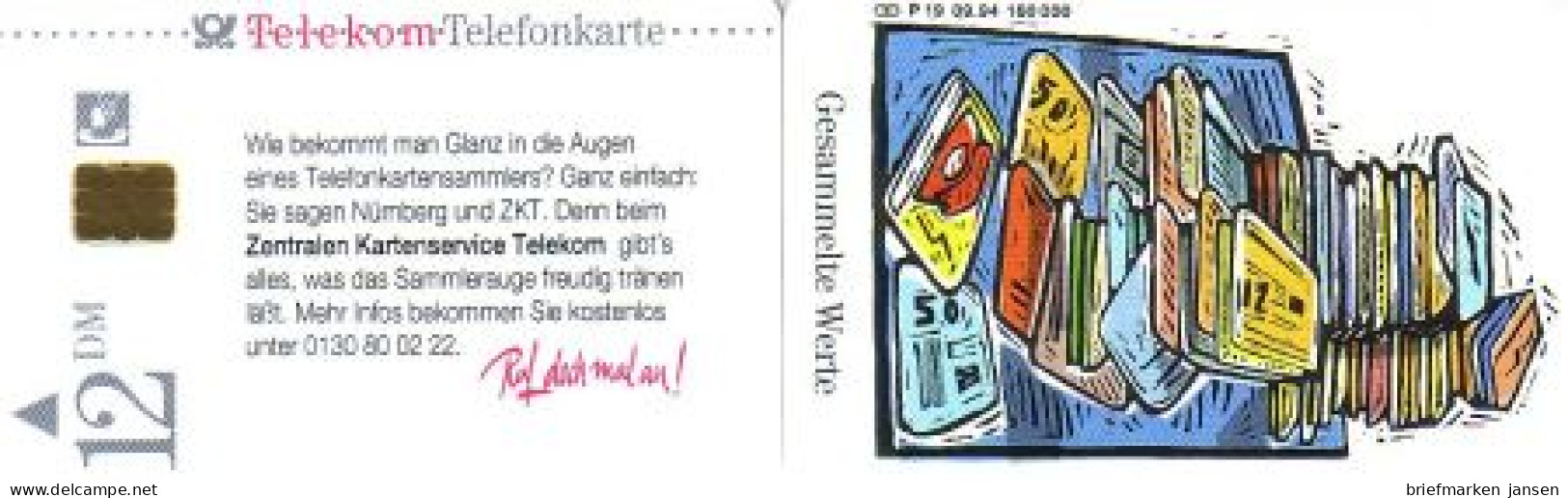 Telefonkarte P 19 09.94 Gesammelte Werte, DD 1410 - Sin Clasificación