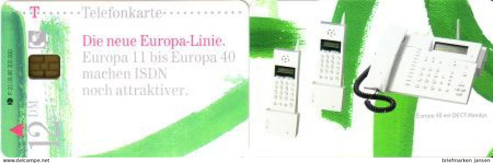 Telefonkarte P 23 09.96 Neue Europa-Linie, DD 5606, Fluoreszierend - Sin Clasificación