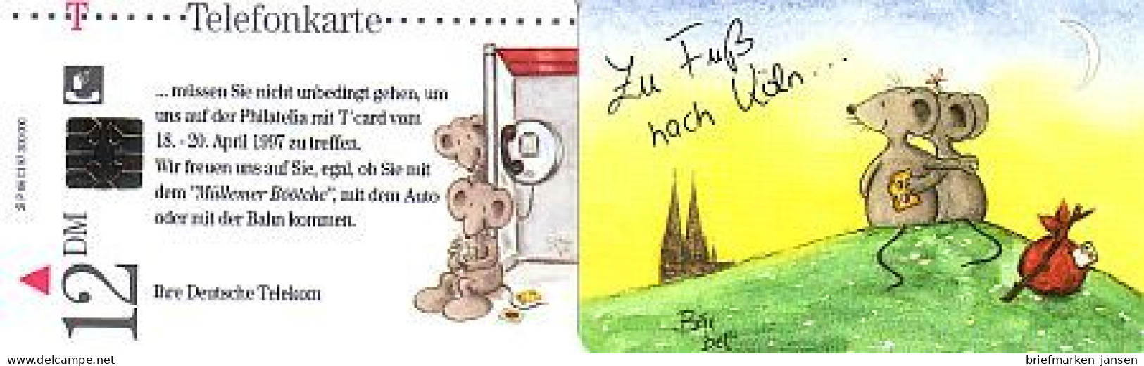 Telefonkarte P 06 03.97 Bärbel Haas - Zu Fuß Nach Köln, DD 4703 - Sin Clasificación