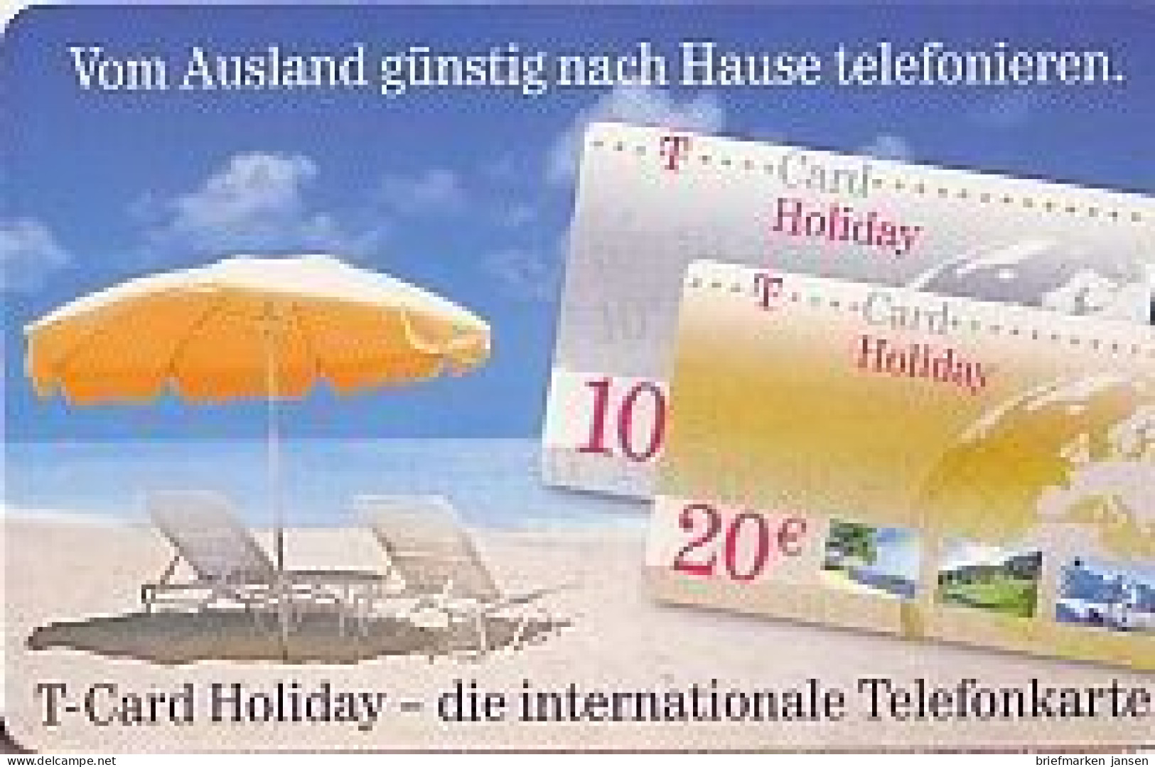 Telefonkarte P 14 08.02 T-Card Holiday, DD 5209 - Sin Clasificación