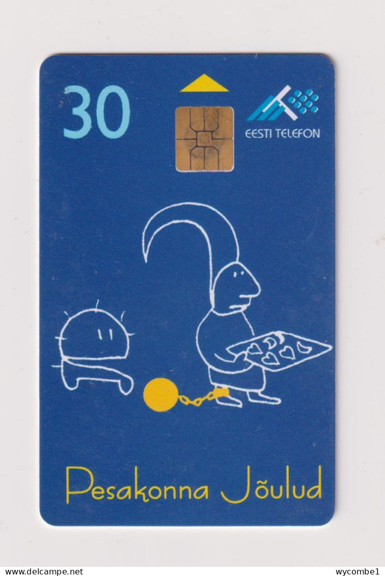 ESTONIA - Pesakonna Joulud Chip Phonecard - Estland