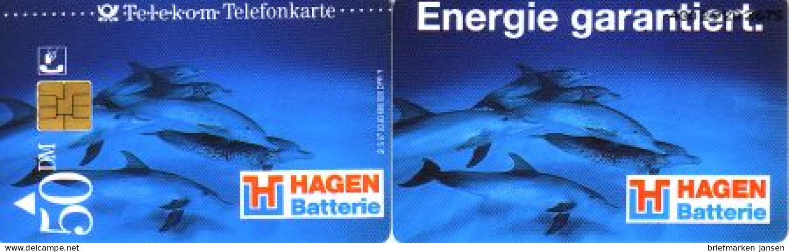 Telefonkarte S 97 03.93 Hagen, Delphine, DD 4303 Kleine Nr. - Sin Clasificación