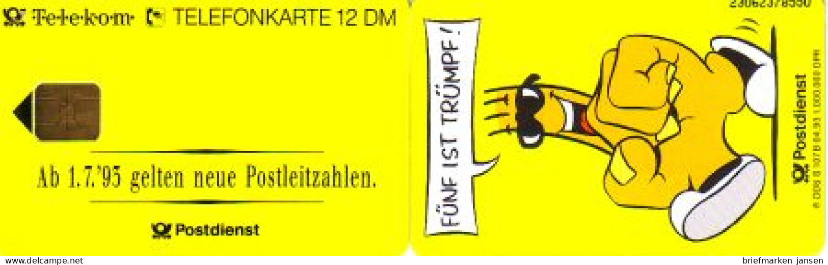 Telefonkarte S 107B 04.93 Fünf Ist Trümpf, Gehend, DD 2306 Modul 51 - Sin Clasificación