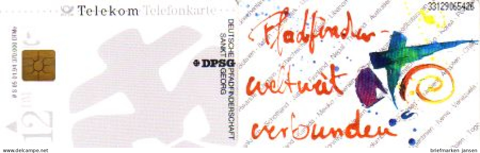Telefonkarte S 05 01.94 Deutsche Pfadfinderschaft Sankt Georg, DD 3312 - Sin Clasificación