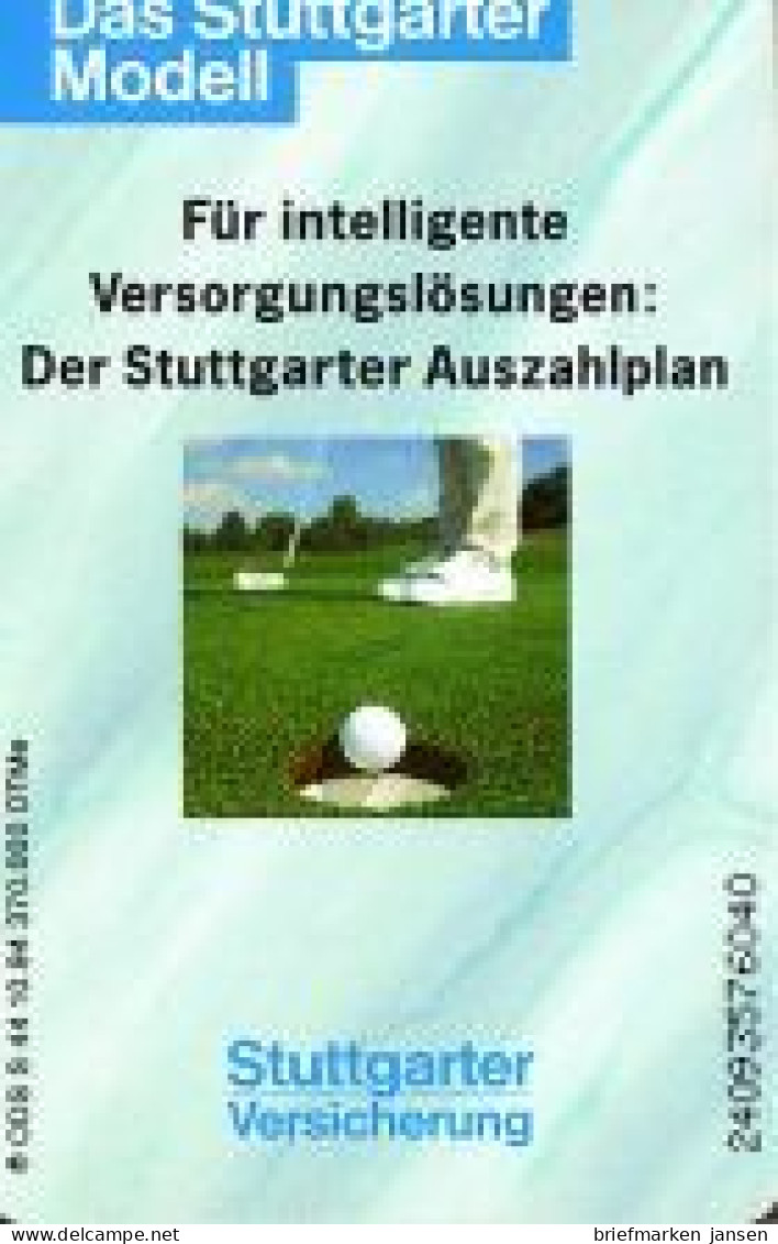 Telefonkarte S 44 10.94 Stuttgarter Versicherung Golf, DD 2409 - Sin Clasificación