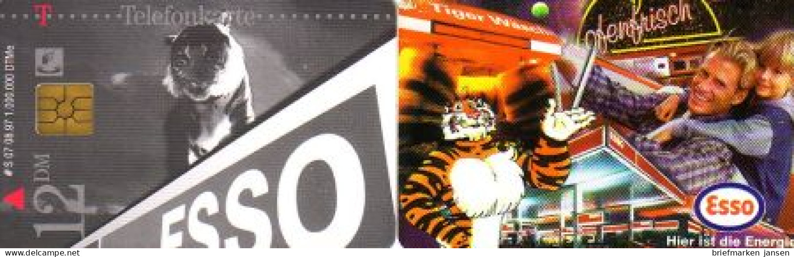 Telefonkarte S 07 08.97 Esso Ofenfrisch, Tiger, DD 3707 Modul 20 - Sin Clasificación