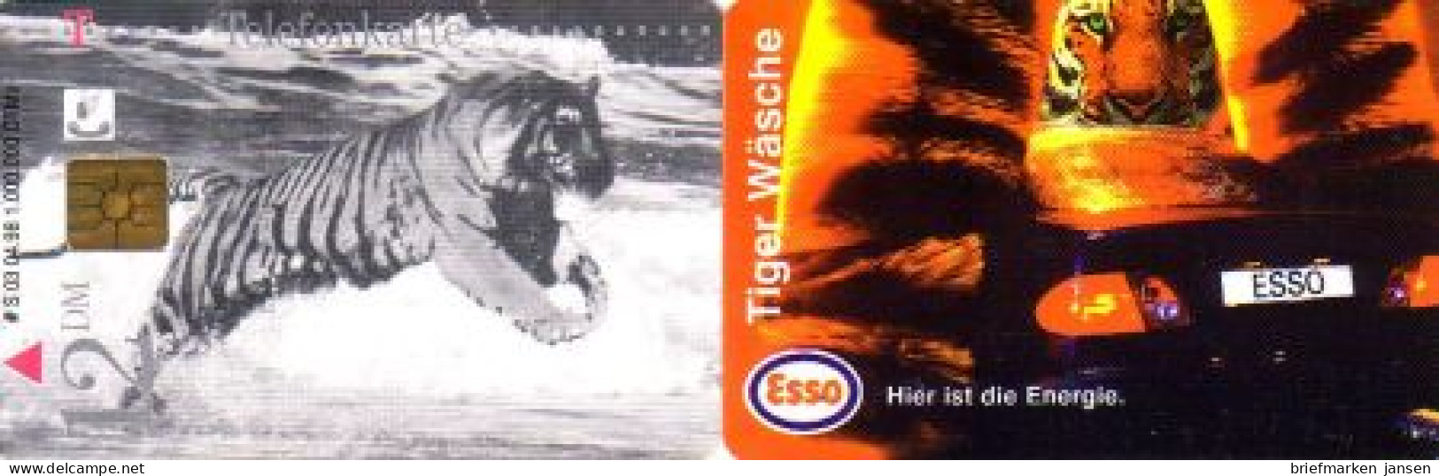 Telefonkarte S 03 04.98 Esso Tiger Wäsche, DD 3804 Modul 20 - Non Classificati