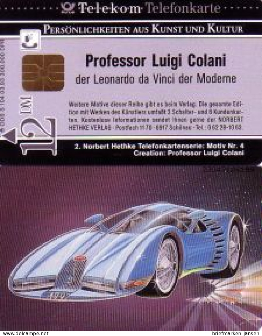 Telefonkarte S 104 03.93 Hethke - Colani Bugatti, DD 2304 - Sin Clasificación