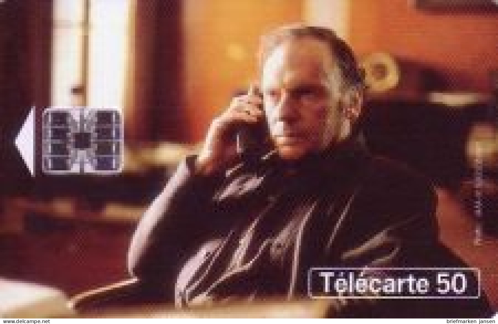 Telefonkarte Frankreich, Telephone Et Cinema (7), Jean-Louis Trintignant, 50 - Non Classés