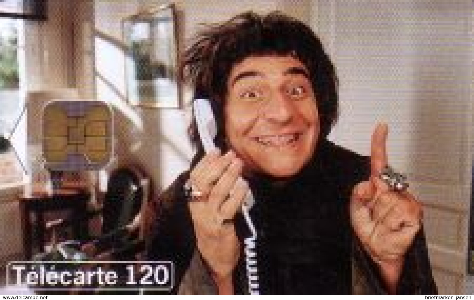 Telefonkarte Frankreich, Tel. Et Cinema (12), Christian Clavier, 120 - Sin Clasificación