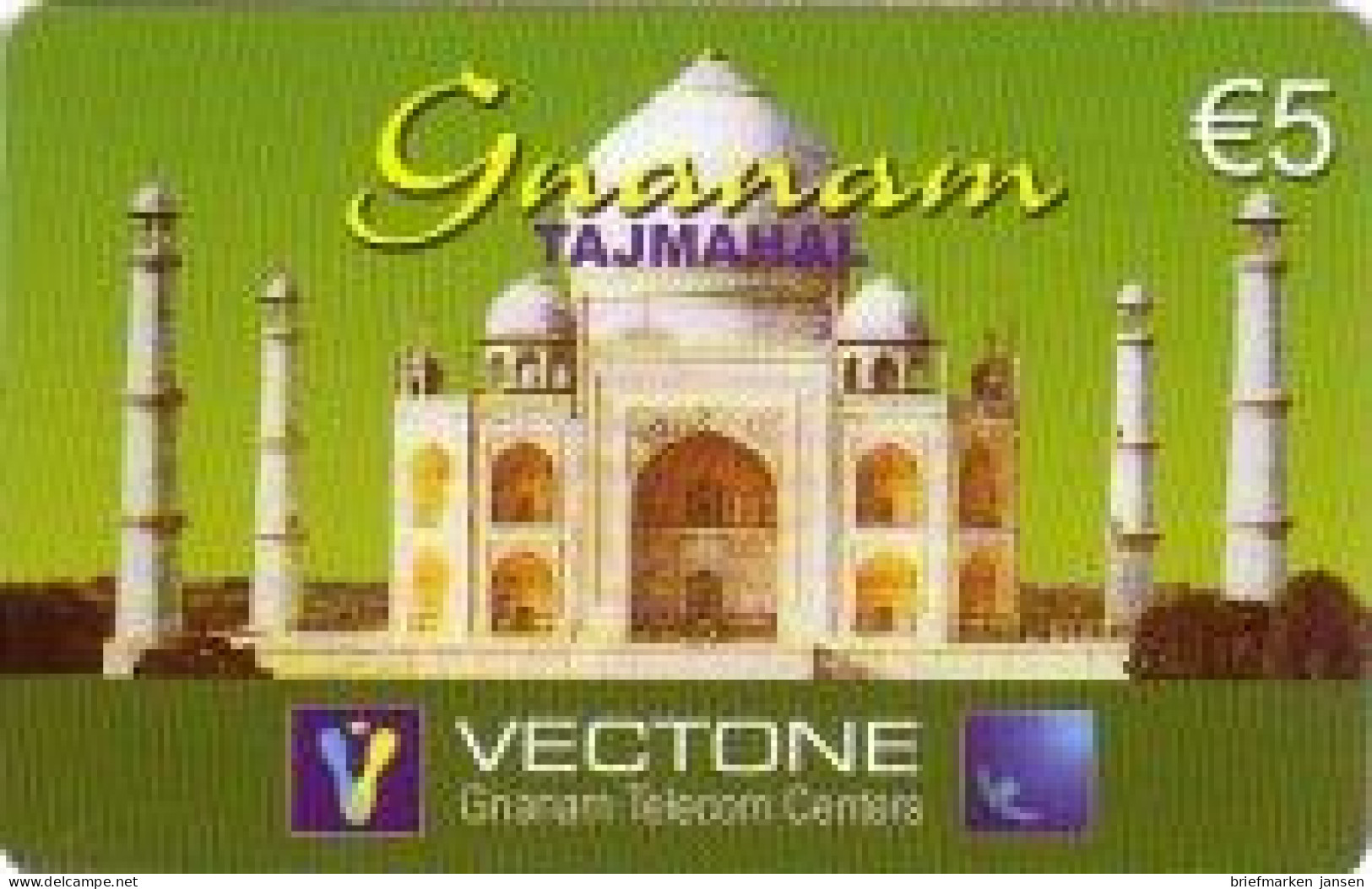 Calling Card, Gnanam, Tajmahal, € 5 - Sin Clasificación