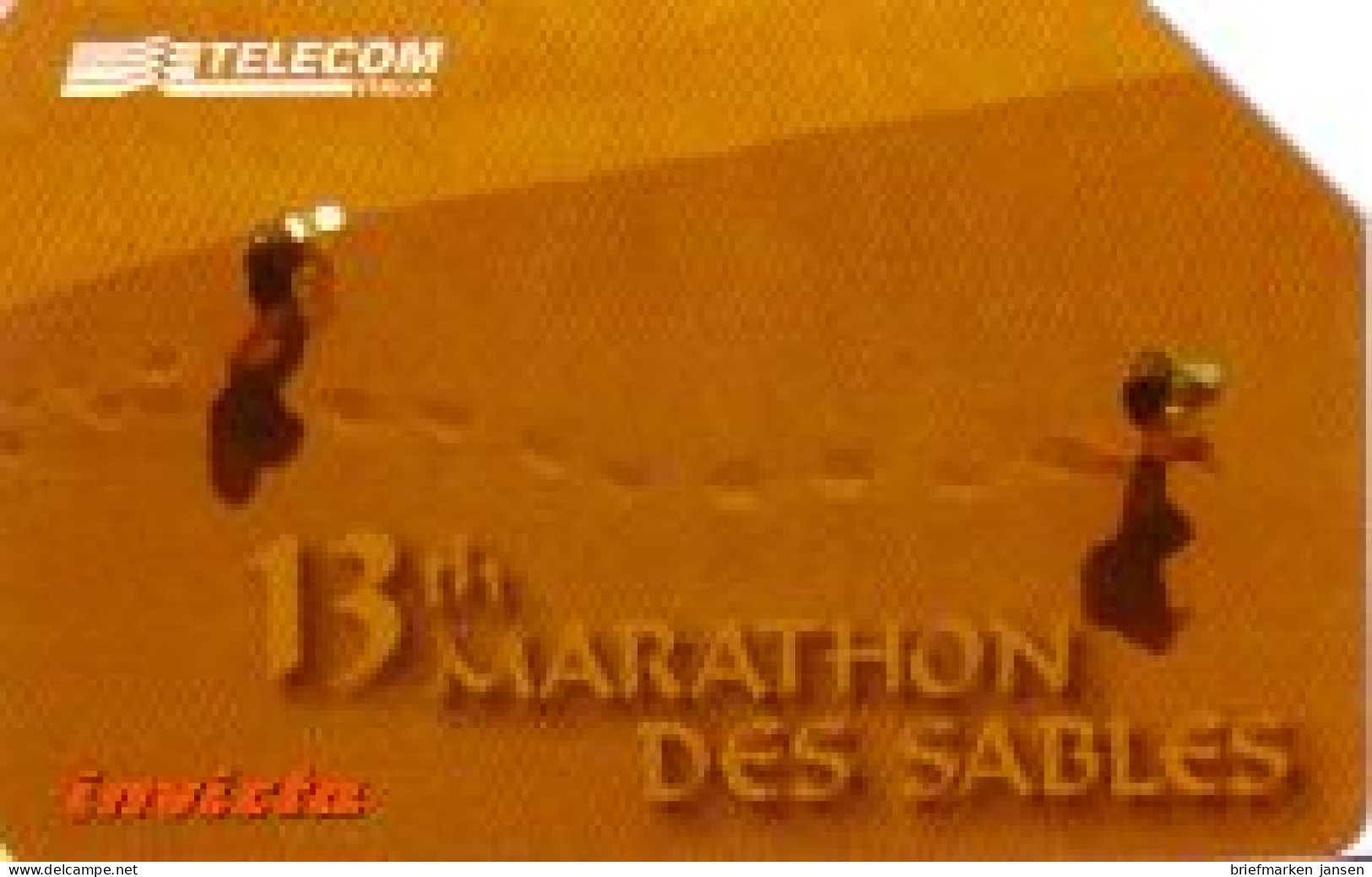 Telefonkarte Italien, 13th Marathon Des Sables, 15000 - Zonder Classificatie