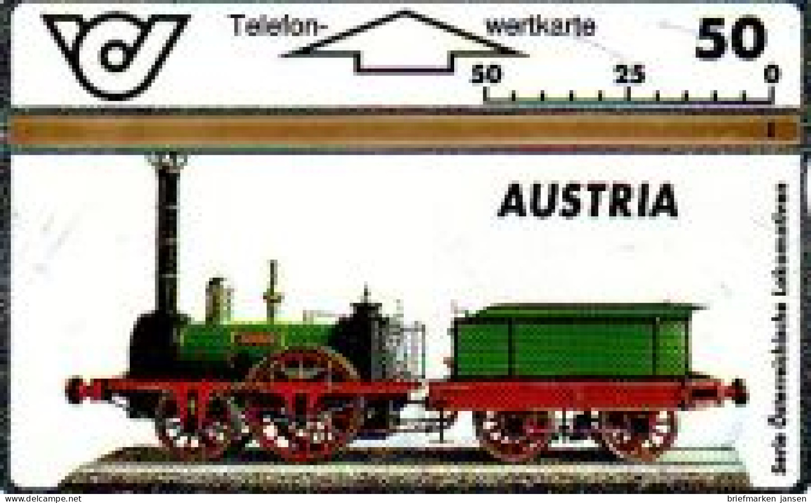 Telefonkarte Österreich, Lokomotiven, Austria, 50 - Zonder Classificatie