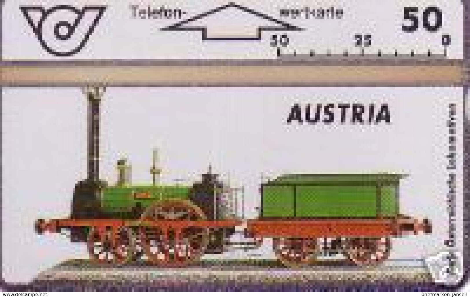 Telefonkarte Österreich, Lokomotiven, Austria, 50 - Non Classés