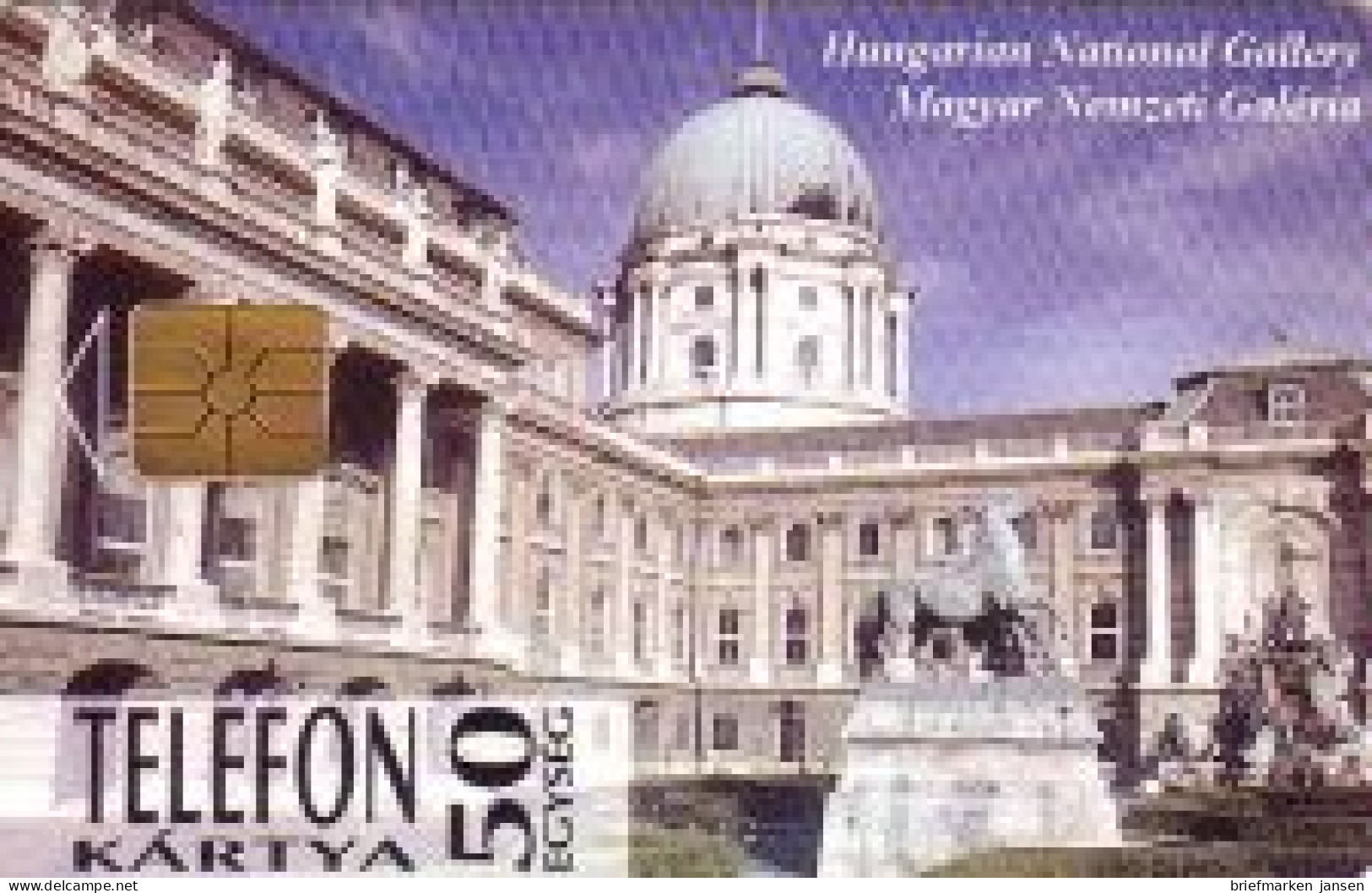 Telefonkarte Ungarn, Ungarische National Galerie, 50 - Non Classificati