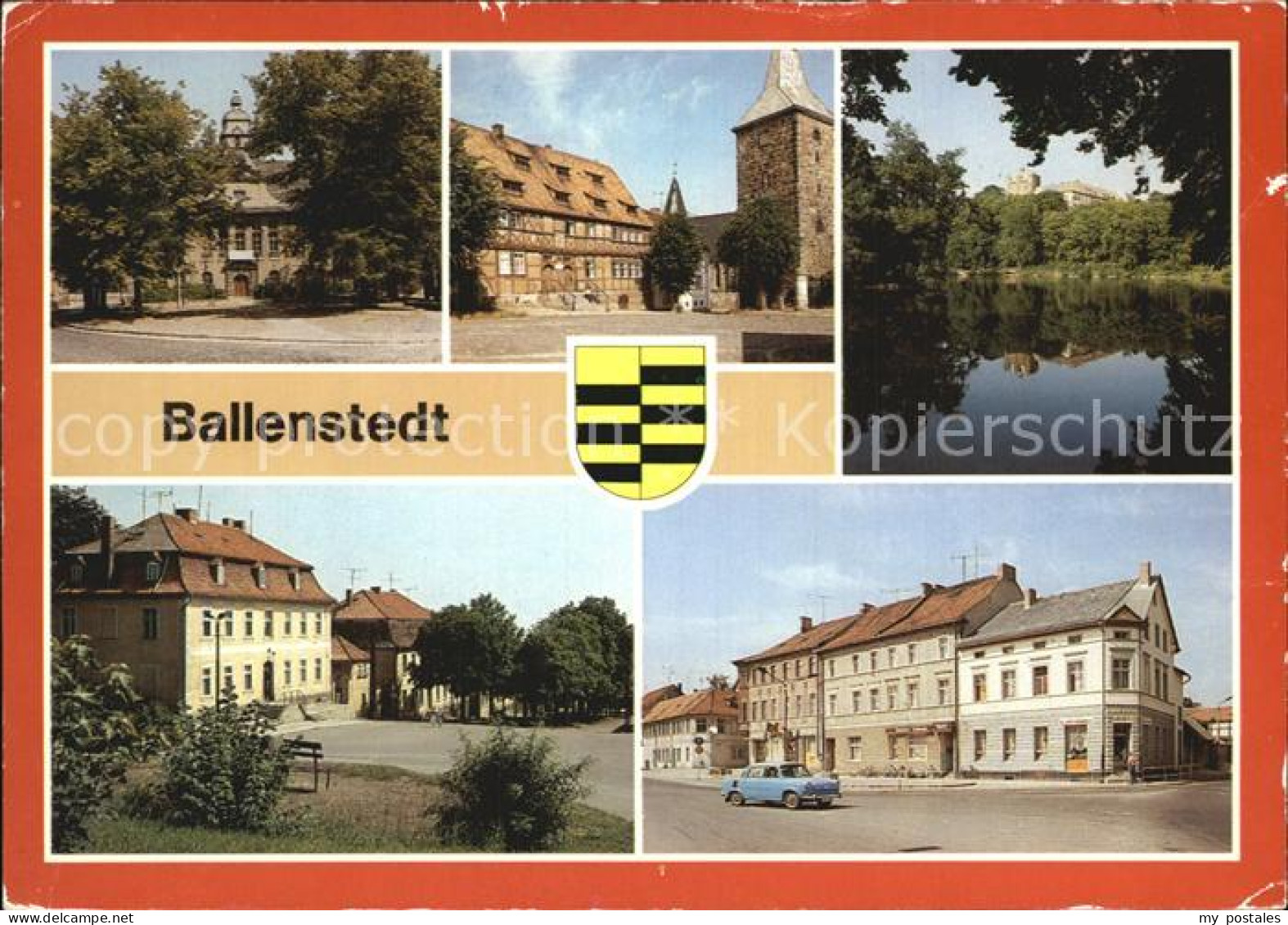 72416164 Ballenstedt Rathaus Alter Markt Schlossteich Wihelm Pieck Allee Ballens - Ballenstedt