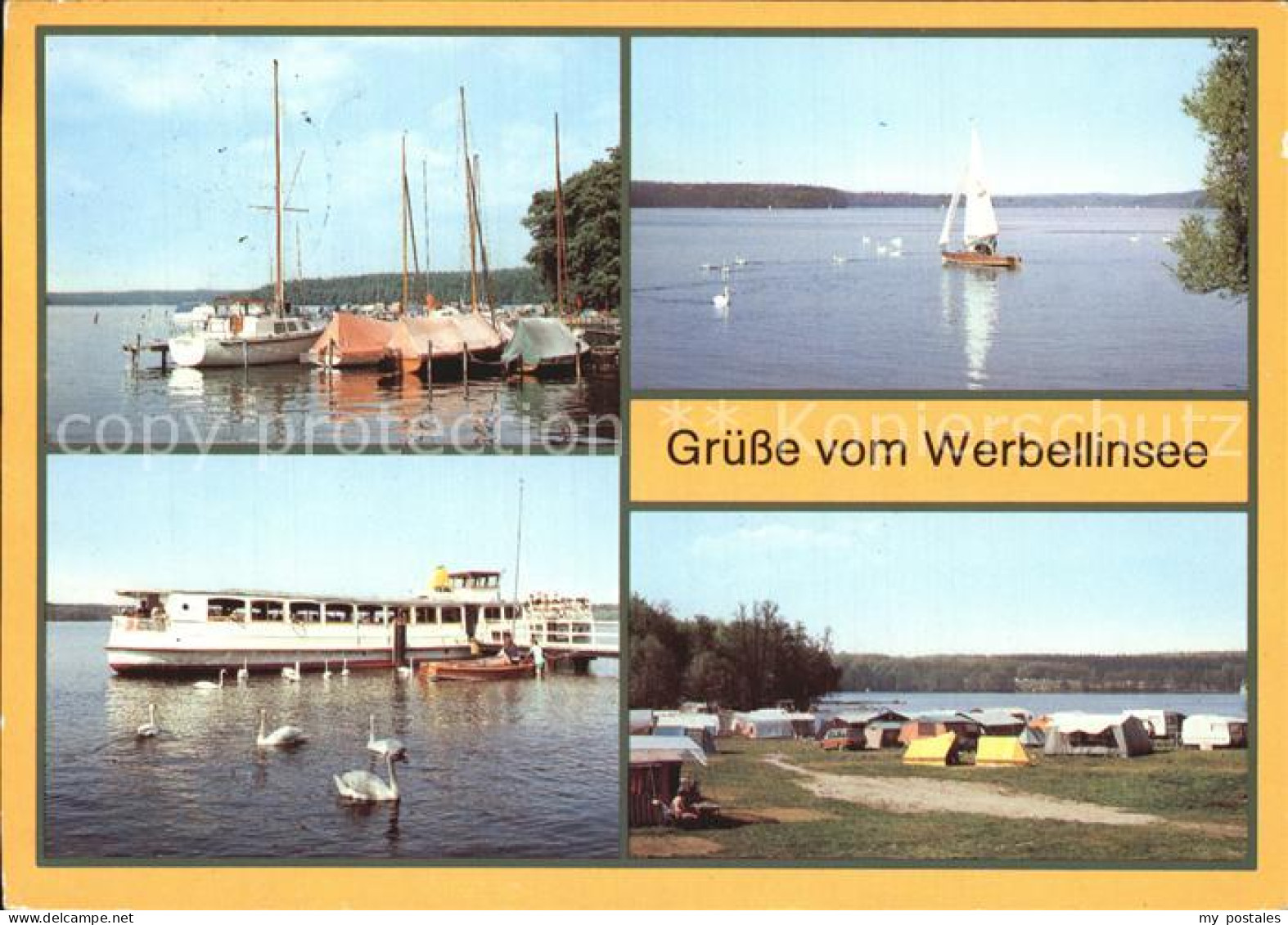 72416150 Altenhof Eberswalde Werbellinsee MS Altwarp Bootshafen Zeltplatz Altenh - Finowfurt