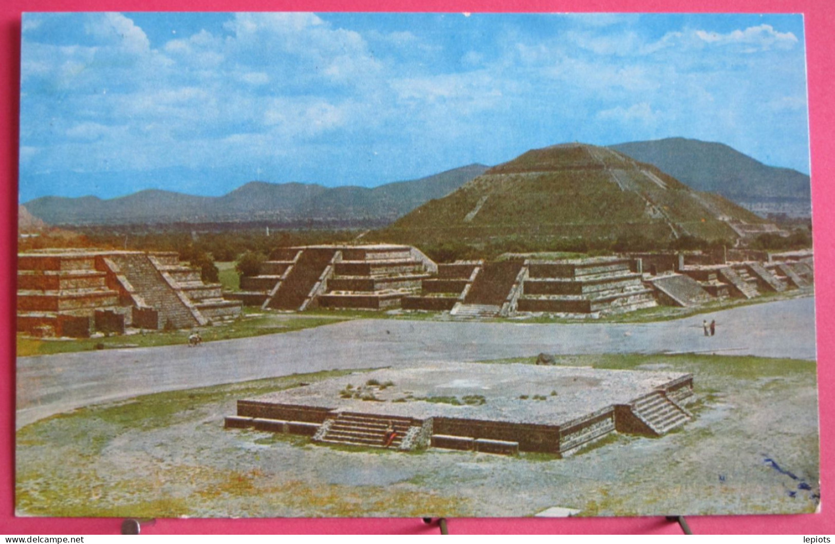 Mexique - San Juan Teotihuacan - Calzada De Los Muertos Y Piramide Del Sol - Mexico