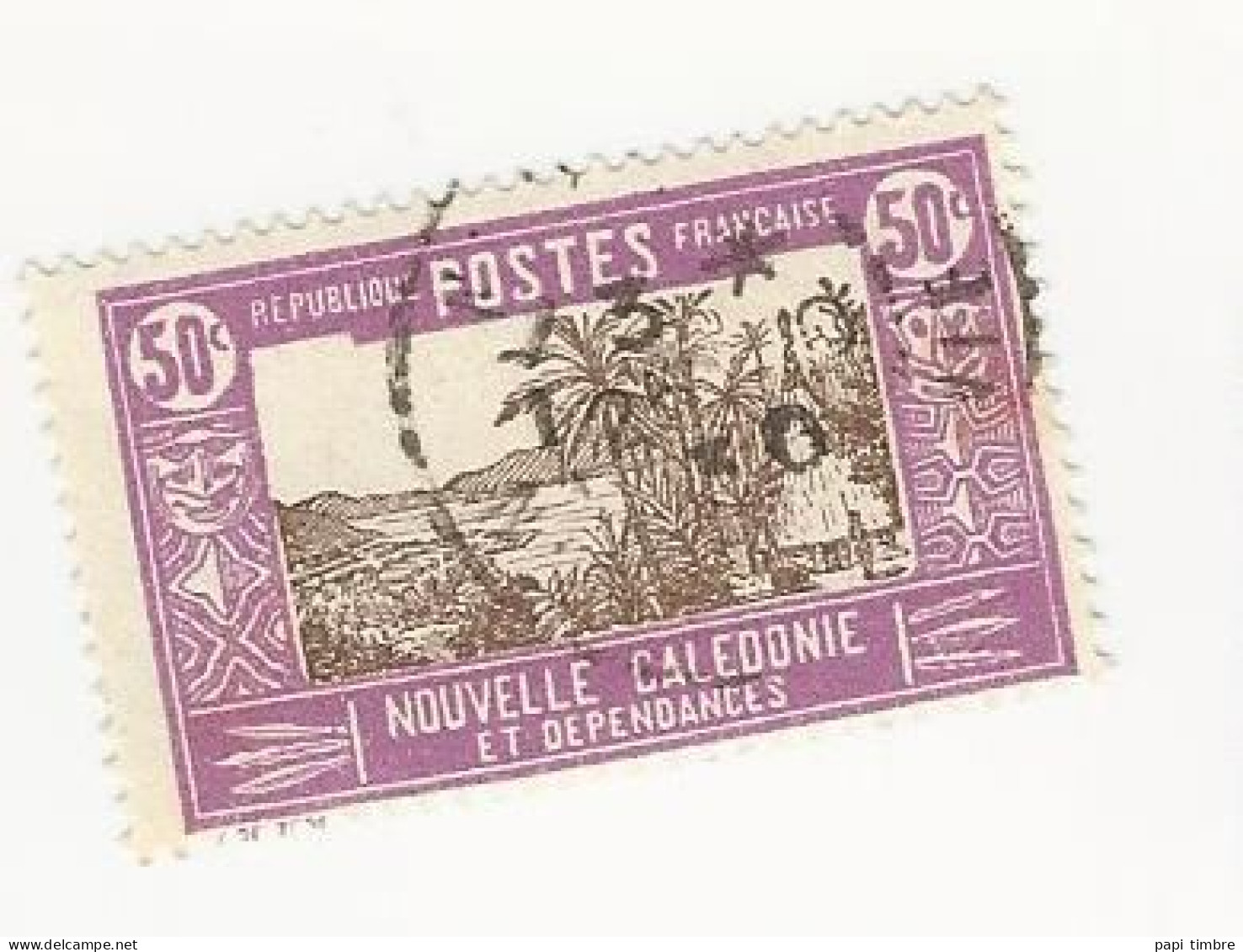 Nouvelle Calédonie - 1928-38 Case De Chef Indigène - N° 150 Oblitéré - Oblitérés