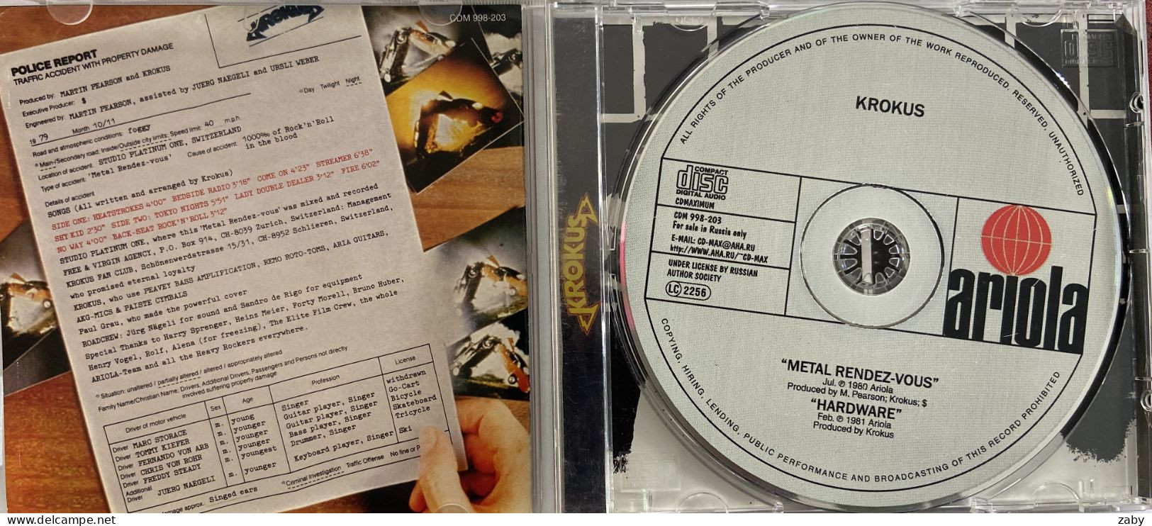 CD De Krokus / Metal Rendez-Vous + Hardware - Hard Rock & Metal