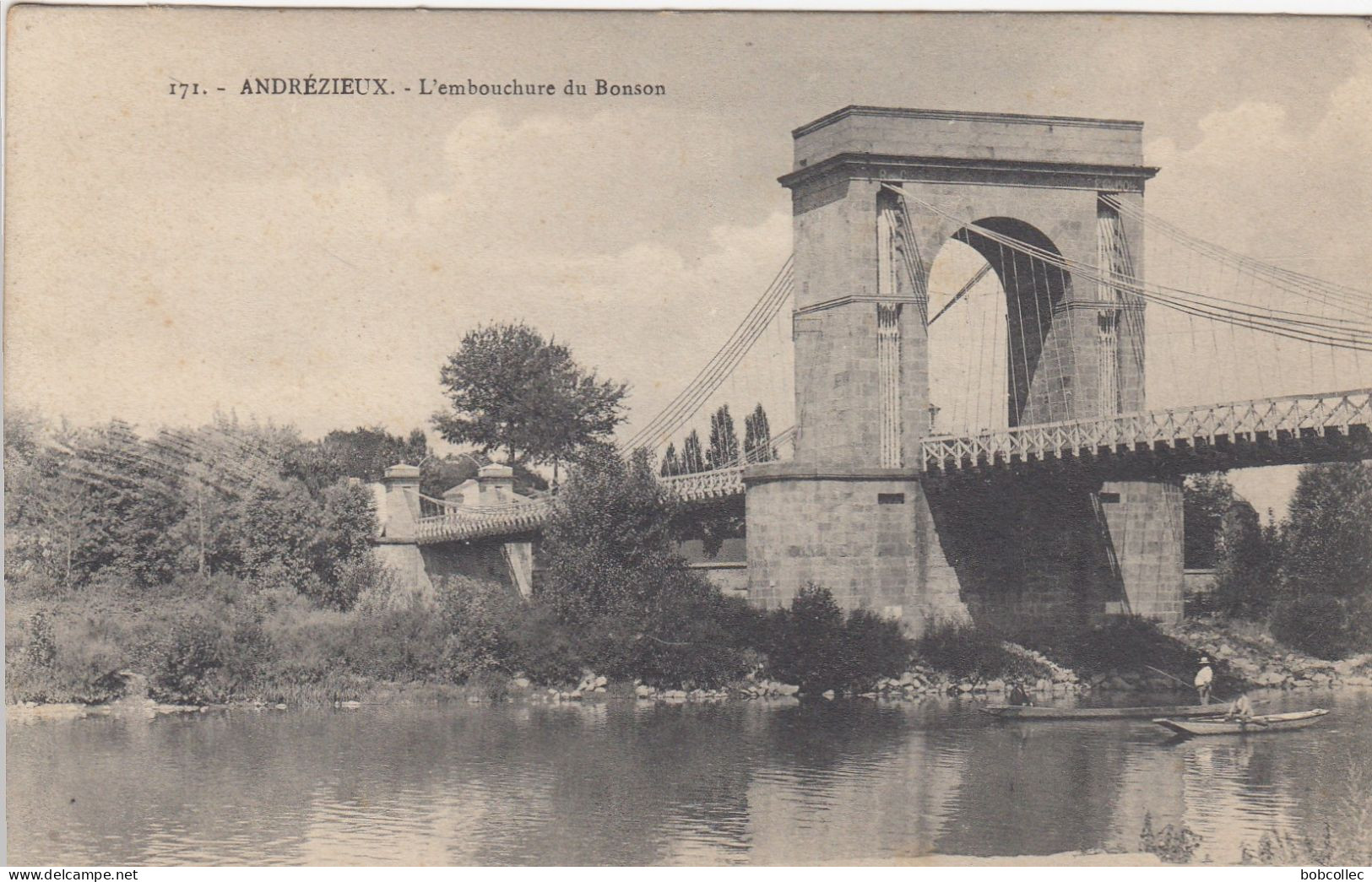 ANDREZIEUX (Loire): L'embouchure Du Bonson - Andrézieux-Bouthéon