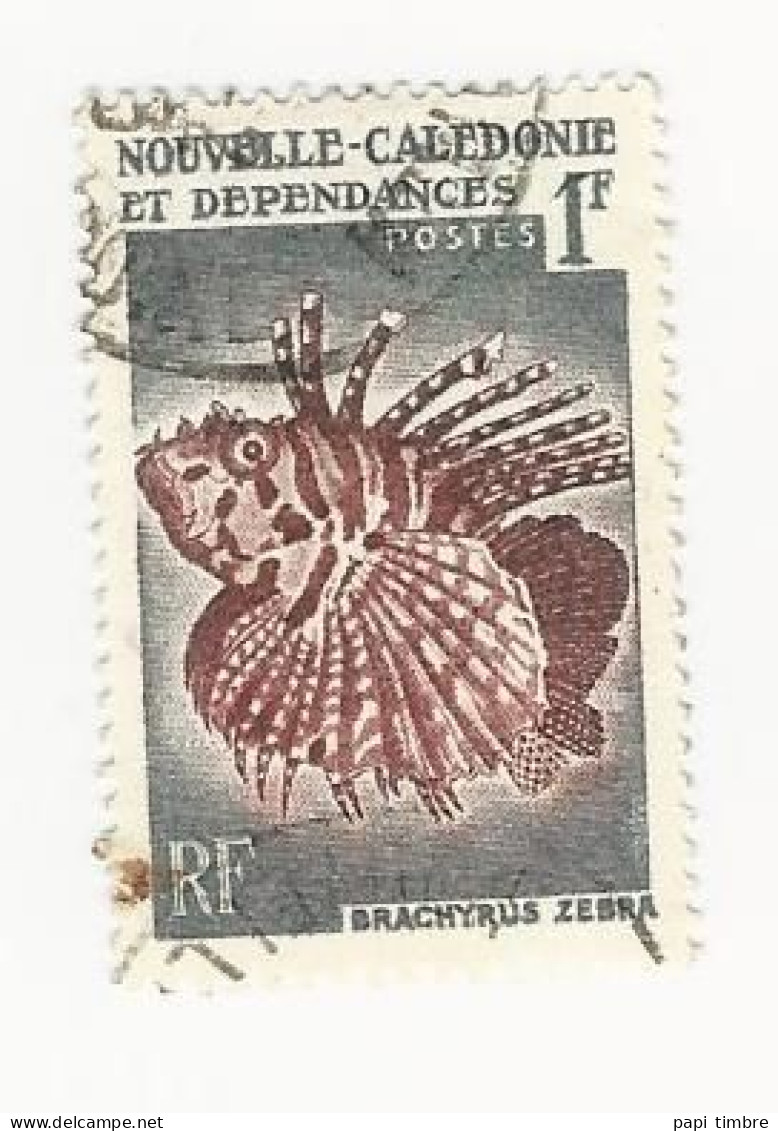 Nouvelle Calédonie - 1959 Coraux Et Poissons - N° 291 Oblitéré - Used Stamps