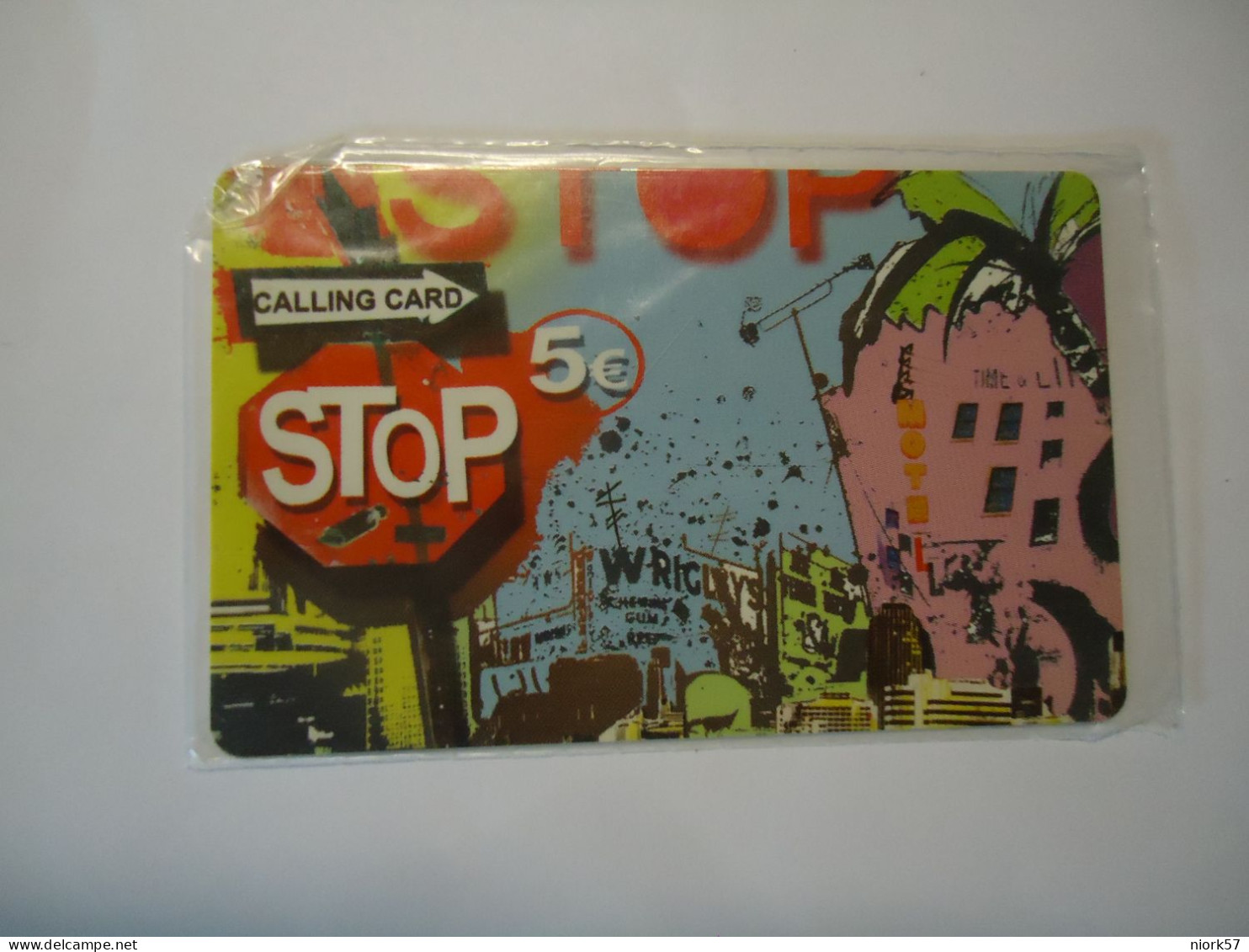 GREECE  PREPAID   MINT   CARDS  STOP GRAFITTI  PAINTINGS 2 SCAN - Cultura