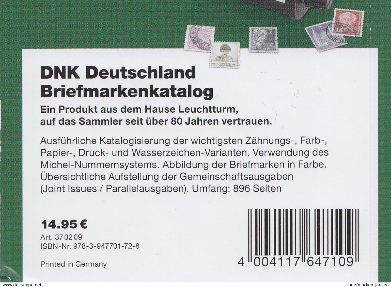 DNK / Leuchtturm Deutschland Briefmarken-Katalog 2024 - Allemagne