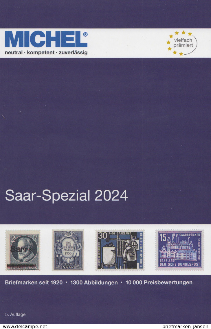 Michel Katalog Saar Spezial 2024, 5. Auflage - Alemania