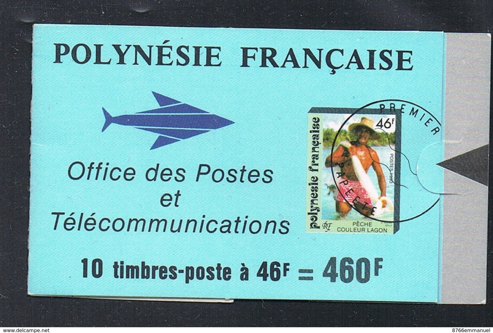 POLYNESIE CARNET DU TIMBRE N°427 N** - Cuadernillos